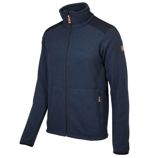 FJÄLLRÄVEN Fjällräven STEN FLEECE M Herren Fleecejacke DARK NAVY 4 FJÄLLRÄVEN Fjällräven STEN FLEECE M Herren Fleecejacke DARK NAVY – Bild 2