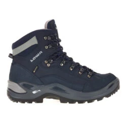 Lowa RENEGADE GTX MID W Damen Wanderstiefel NAVY/GRAU