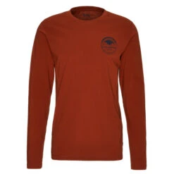 FJÄLLRÄVEN Fjällräven FOREVER NATURE BADGE LS M Herren Langarmshirt AUTUMN LEAF