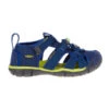Keen SEACAMP II CNX Y Kinder Outdoor Sandalen BLUE DEPTHS/CHARTREUSE -Outdoor Ausrüstung Geschäft 5637735824 a seacamp ii cnx keen 24