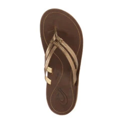 Olukai U' I Damen Outdoor Sandalen BRONZE / DARK JAVA -Outdoor Ausrüstung Geschäft 5637740243 b u i olukai 24