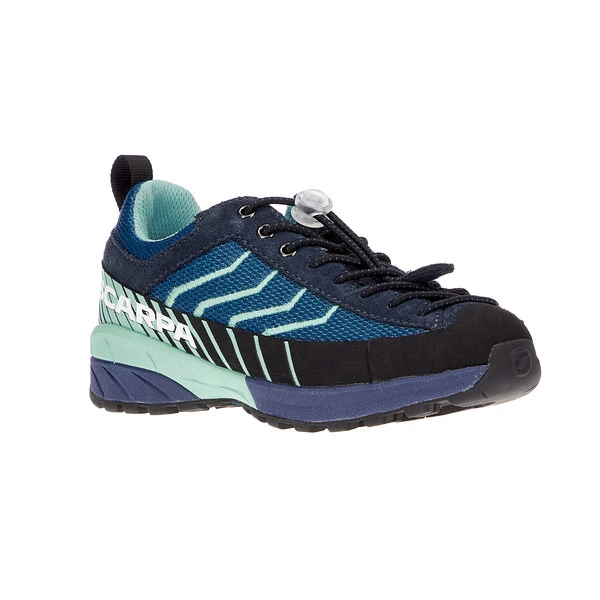 Scarpa MESCALITO FRESH Kinder Wanderschuhe JEANS/AQUA 4 Scarpa MESCALITO FRESH Kinder Wanderschuhe JEANS/AQUA – Bild 2