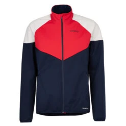 Craft GLIDE BLOCK JKT M Herren Langlaufjacke BLAZE-LYCHEE