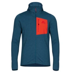 Mountain Equipment LUMIKO HOODED MENS JACKET Herren Fleecejacke MAJOLICA/CARDINAL