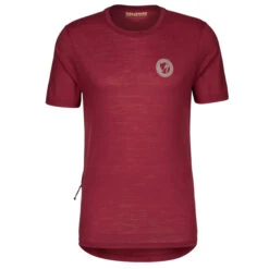 FJÄLLRÄVEN Fjällräven S/F WOOL T-SHIRT M Herren Funktionsshirt POMEGRANATE RED