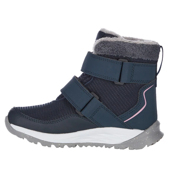 Jack Wolfskin POLAR WOLF TEXAPORE MID VC K Kinder Winterstiefel DARK BLUE / ROSE – Bild 3