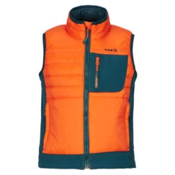Kamik HOLLIS Kinder Softshellweste MANDARIN/ATLANTIC
