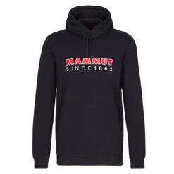 Mammut MAMMUT ML HOODY LOGO Herren Kapuzenpullover BLACK-SPICY