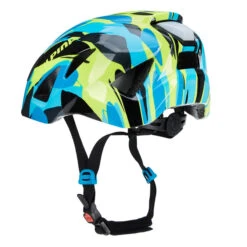 Alpina PICO FLASH Kinder Fahrradhelm NEON-BLUE GREEN GLOSS -Outdoor Ausrüstung Geschäft 5638033629 c pico flash alpina 24