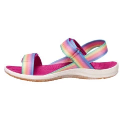 Keen ELLE BACKSTRAP C Kinder Freizeitsandalen RAINBOW/FESTIVAL FUCHSIA -Outdoor Ausrüstung Geschäft 5638035176 c elle backstrap c keen 24