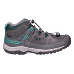 Keen TARGHEE MID WP Y Kinder Wanderstiefel STEEL GREY/PORCELAIN