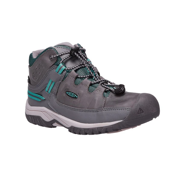 Keen TARGHEE MID WP Y Kinder Wanderstiefel STEEL GREY/PORCELAIN 4 Keen TARGHEE MID WP Y Kinder Wanderstiefel STEEL GREY/PORCELAIN – Bild 2