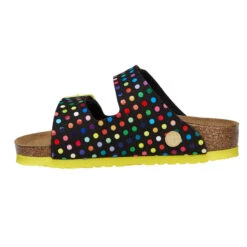 Birkenstock ARIZONA KIDS MF Kinder Freizeitsandalen DIGITAL DOTS BLACK -Outdoor Ausrüstung Geschäft 5638040212 c arizona kids mf birkenstock 24