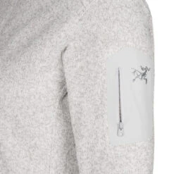 Arc'teryx COVERT ZIP NECK W Damen Fleecepullover ATMOS HEATHER -Outdoor Ausrüstung Geschäft 5638049524 c covert zip neck w arc teryx 24