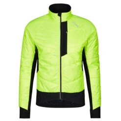 Loeffler Löffler M BIKE ISO-JACKET HOTBOND PL60 Herren Fahrradjacke NEON YELLOW