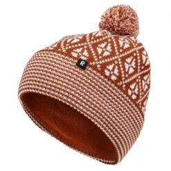 Reima BEANIE KUURASSA Kinder Wollmütze CINNAMON BROWN