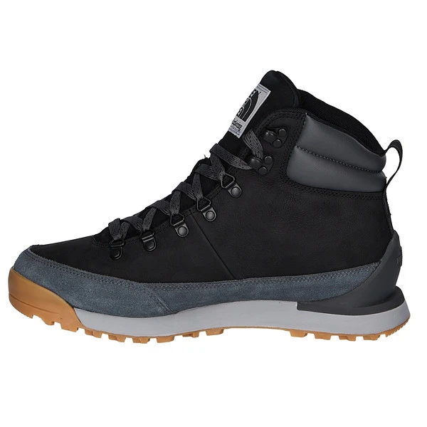 The North Face M BACK-TO-BERKELEY IV LEATHER WP Herren Freizeitstiefel TNF BLACK/ASPHALT GREY – Bild 3