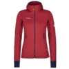 Mammut TAISS LIGHT ML HOODED JACKET WOMEN Damen Fleecejacke BLOOD RED-MARINE -Outdoor Ausrüstung Geschäft 5638067880 a taiss light ml hooded jacket women mammut 24