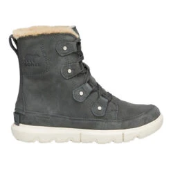 Sorel EXPLORER NEXT JOAN WP Damen Winterstiefel GRILL, FAWN