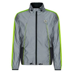 Gofluo HERO Unisex Fahrradjacke GREY REFLECTIVE