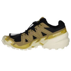 Salomon SPEEDCROSS 6 Herren Trailrunningschuhe BLACK / CRESS GREEN / TRANSPAR -Outdoor Ausrüstung Geschäft 5638083103 c speedcross 6 salomon 24