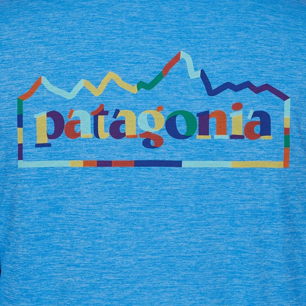 Patagonia M' S L/S CAP COOL DAILY GRAPHIC SHIRT Herren Langarmshirt UNITY FITZ: VESSEL BLUE X-DYE – Bild 3