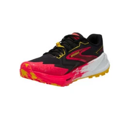 Brooks CATAMOUNT 3 Damen Trailrunningschuhe BLACK/DIVA PINK/LEMON CHROME -Outdoor Ausrüstung Geschäft 5638098289 c catamount 3 brooks 24