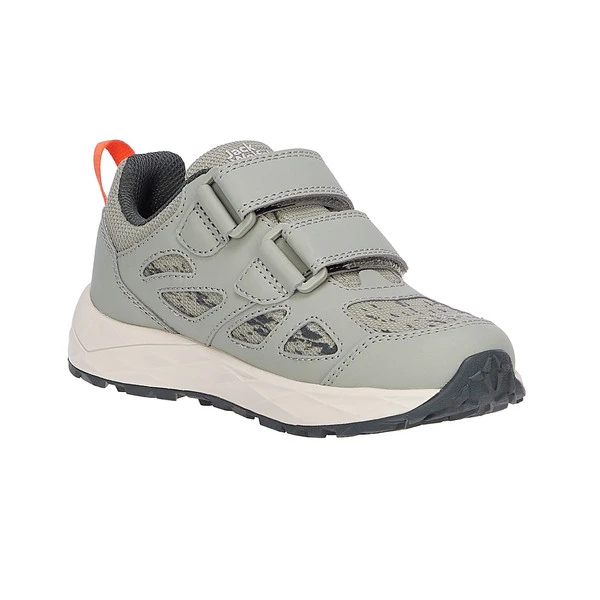 Jack Wolfskin WOODLAND 2 TEXAPORE LOW VC K Kinder Wanderschuhe MINT LEAF – Bild 2