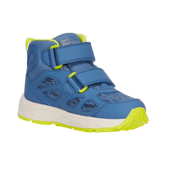 Jack Wolfskin WOODLAND 2 TEXAPORE MID VC K Kinder Wanderstiefel ELEMENTAL BLUE – Bild 2